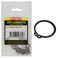 Champion C155-3 External Circlip 3/8" - 20/Pack