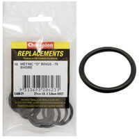Champion C408-21 O-Ring Nitrile 70 Metric 27 x 3.5mm - 10/Pack