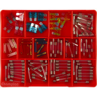 Champion CA105 Auto Fuse Assortment Kit - 100 Pieces