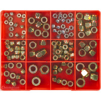 Champion CA126 UNF/UNC Nylon Self Locking Nut Assortment Kit