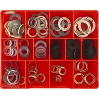 Champion CA140 Drain (Sump) Plug Washers Assortment Kit - 132 Pieces