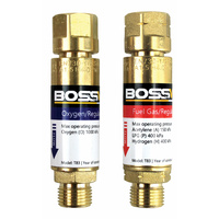 Bossweld Flashback Arrestor Regulator End Twin Pack