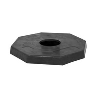Frontier Bollard Base Black, 6kg Base