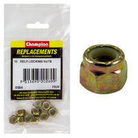 Champion C126-9 5/16" UNF Nylon Insert Lock Nut -  10/Pack