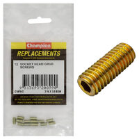 Champion C1416-2 BSW Grub Screw 3/16 x 3/8" - 12/Pack