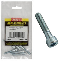 Champion C1418-9 BSW Socket Head Cap Screw 1/4 x 1-1/2" - 6/Pack
