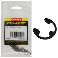 Champion C1424-8 E-Clip Suits 3/16" Shaft - 50/Pack
