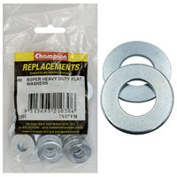 Champion C1670-5 Heavy Duty Flat Washer 7/16 x 1" x 10G - 40/Pack