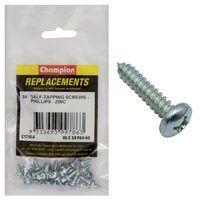 Champion C1710-4 Pan Head Self Tapping Screw 4.2 x 9.5mm - 30/Pack
