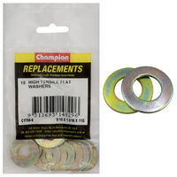 Champion C1755-6 Flat Washer High Tensile 9/16 x 1-3/16" x 11G - 15/Pack