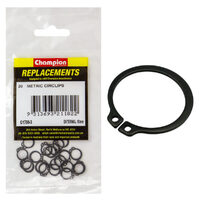 Champion C1760-3 Circlip External 10mm - 20/Pack