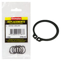 Champion C1760-8 Circlip External 22mm - 5/Pack
