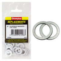 Champion C1770-5 Aluminium Washer 1/2 x 7/8" - 20/Pack