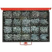 Champion CA2710 Countersunk Phillips Machine Screw & Nut Kit, 1650 Pcs