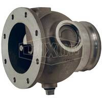 Dixon Vapor Return Valve TTMA Flange Bulb Design 4" Adapter x 4" Flange