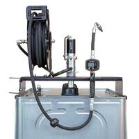 Macnaught OTL1215-L5E1000 OTSB Tank 1000L W/ Lubemate Oil Pump, Reel & Metered Gun