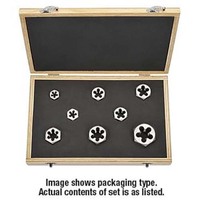 Goliath EDN181P 1/8" - 1" BSPF / BSPT / NPT Die Nut Set - HSS