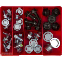 Champion CA60 Drain (Sump) Plug Assortment Kit - 38 Pieces