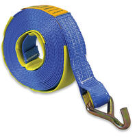 Austlift Truck Winch Strap J Hook With Sleeve 50mm x 3m x 2.5T LC