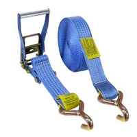 Austlift Ratchet Tie Down J Hook 50mm x 9m x 2500kg (2.5Tonne) LC