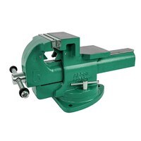 Abbott & Ashby 125mm Heavy Duty Bench Vice With 360 Degree Swivel Base