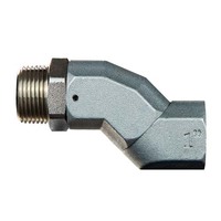 Lubemate Dual Plane Fuel Hose Swivel 1" BSPT Male To 1" BSPT Female