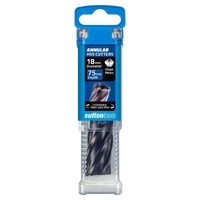 Sutton 18 x 75mm M2Al Annular Cutter HSS TiAlN - H182