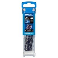 Sutton 20 x 75mm M2Al Annular Cutter HSS TiAlN - H182