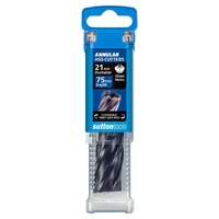 Sutton 21 x 75mm M2Al Annular Cutter HSS TiAlN - H182