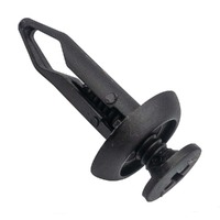 Hansa Screw Rivet Matte Black 15.3 x 26.5mm, 7mm Hole - 30/Pack