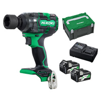 HiKOKI WR18DH(HRZ) 18V Brushless 12.7mm Impact Wrench Kit