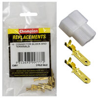 Crimp Terminal Non-Insulated & Connector Block Male