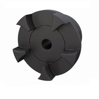 Curved Jaw Coupling, Stepped Half Pilot Bore