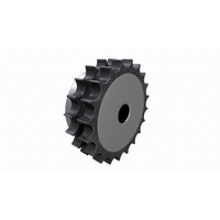 British (BS) Pilot Bore Sprocket - Duplex Strand - Steel