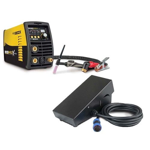 Bossweld TIG 200X AC/DC Foot Controller Bundle