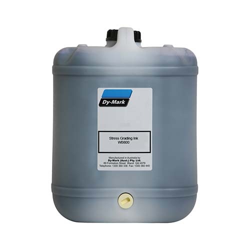 Dy-Mark Stress Grade Ink WB800 Black 10L