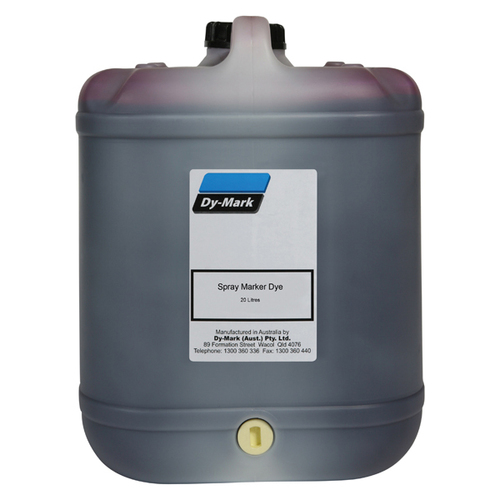 Dy-Mark Spray Marker Dye Red 20L