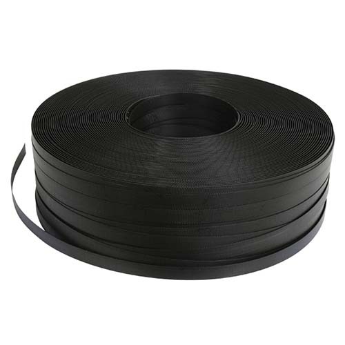 Dy-Mark Heavy Duty Polypropylene Hand Strapping 19mm x 1000m Black Roll