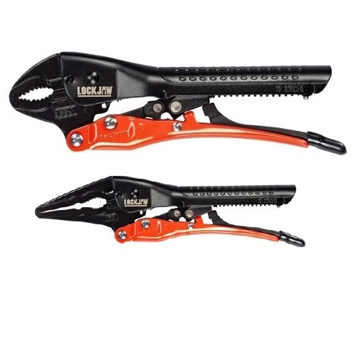 Lockjaw L2920002 250mm Curved Jaw 175mm Needle Nose 2-Pc Set