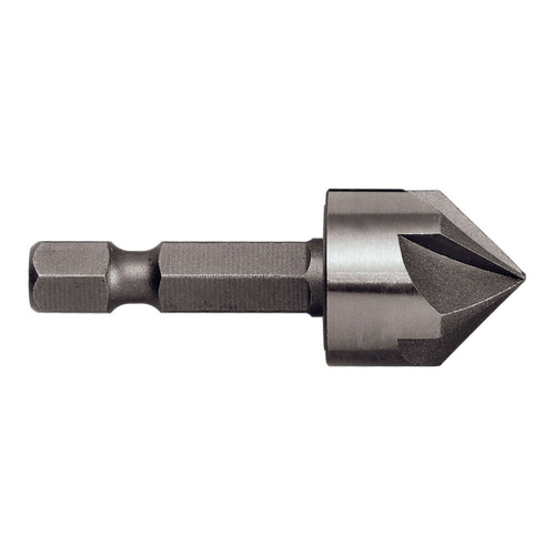 P&N 105CSR063 Quickbit 6.35mm (1/4") Rose Countersink Bit - Chrome Vanadium CRV