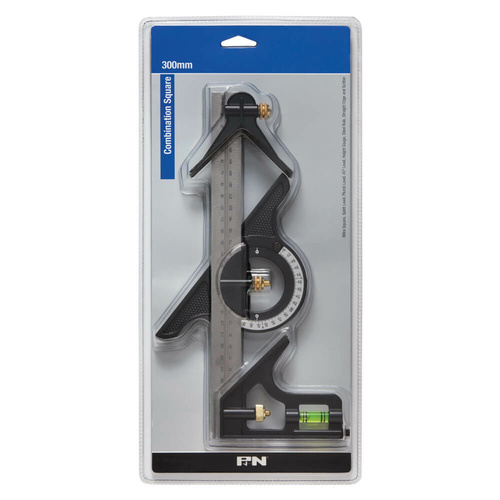 P&N 267CS3030 Workshop Combination Square 3 In 1 Stainless Steel