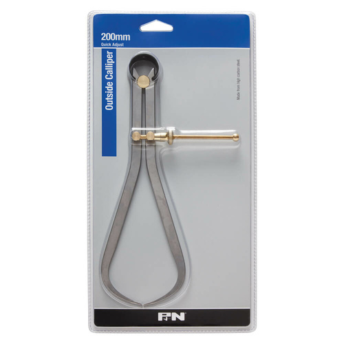 P&N 267MTQ208 Workshop Outside Caliper Quick Adjust 200 mm High Carbon Steel