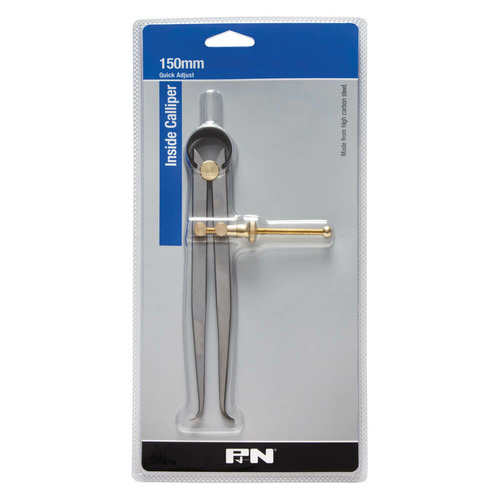 P&N 267MTQ306 Workshop Inside Caliper Quick Adjust 150 mm High Carbon Steel