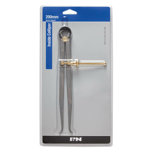 P&N 267MTQ308 Workshop Inside Caliper Quick Adjust 200 mm High Carbon Steel