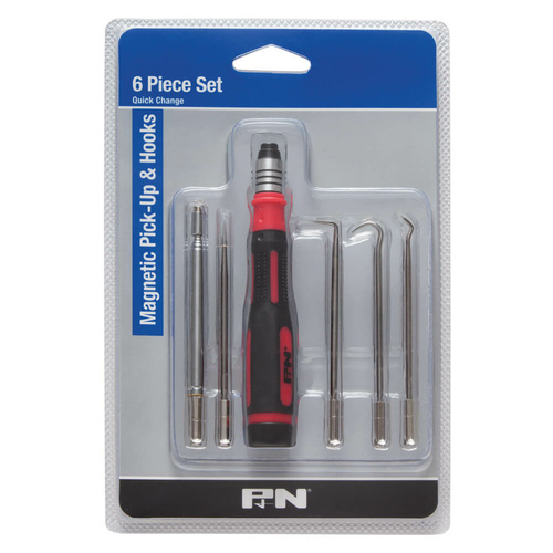 P&N 267QM0550 Workshop Quick Changeable Magnetic Pick-Up And Hooks Scriber Kit