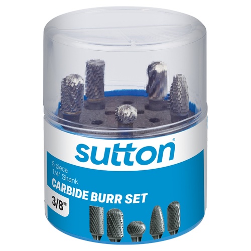 Sutton B900SCB300 Bur SCB300 Set 5Pce VHM Bright