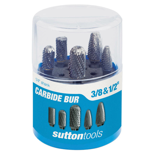 Sutton B900SCB5 Bur SCB5 Set 5Pce VHM Bright