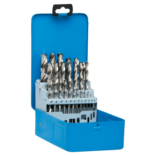 Sutton D101MTLSM3 25 piece Silver Bullet Jobber Metric Drill Set HSS