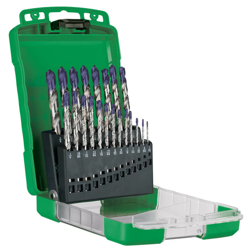 Sutton D179S2 21 piece Viper Plus Jobber Imperial Drill Set HSS TiAlN