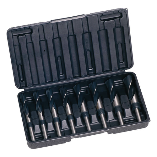 Sutton D188S8R Reduced Shank Drill Set 8 piece - 1/2" Shank - HSS